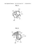 LENS HOLDING STRUCTURE AND METHOD OF MANUFACTURING LENS HOLDING STRUCTURE diagram and image