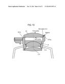 LENS HOLDING STRUCTURE AND METHOD OF MANUFACTURING LENS HOLDING STRUCTURE diagram and image