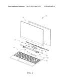 PORTABLE ELECTRONIC DEVICE CAPABLE OF PIVOTING diagram and image