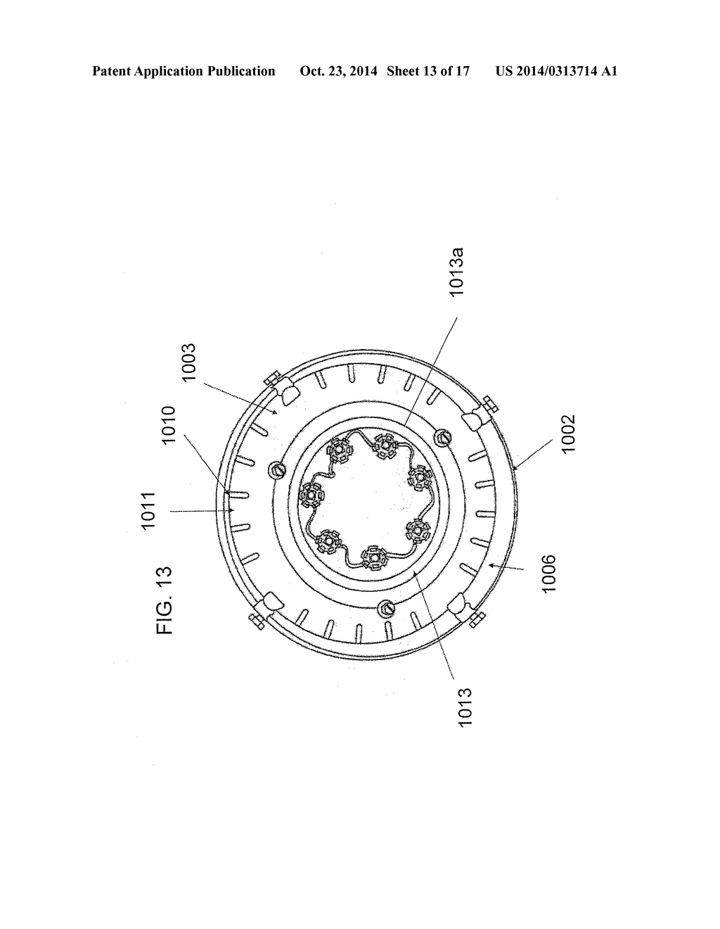 LED LAMP APPARATUS AND METHOD OF MAKING AN LED LAMP APPARATUS - diagram, schematic, and image 14