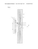 Arrangement comprising a light emitting diode diagram and image