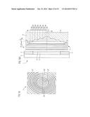 Arrangement comprising a light emitting diode diagram and image