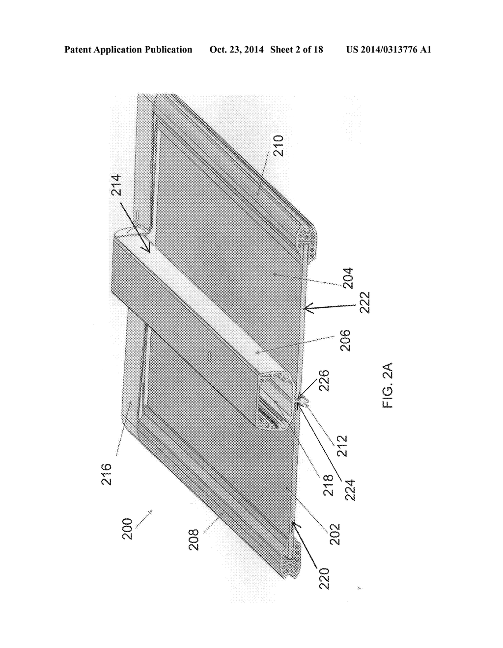 Edge-lit Light Fixture - diagram, schematic, and image 03