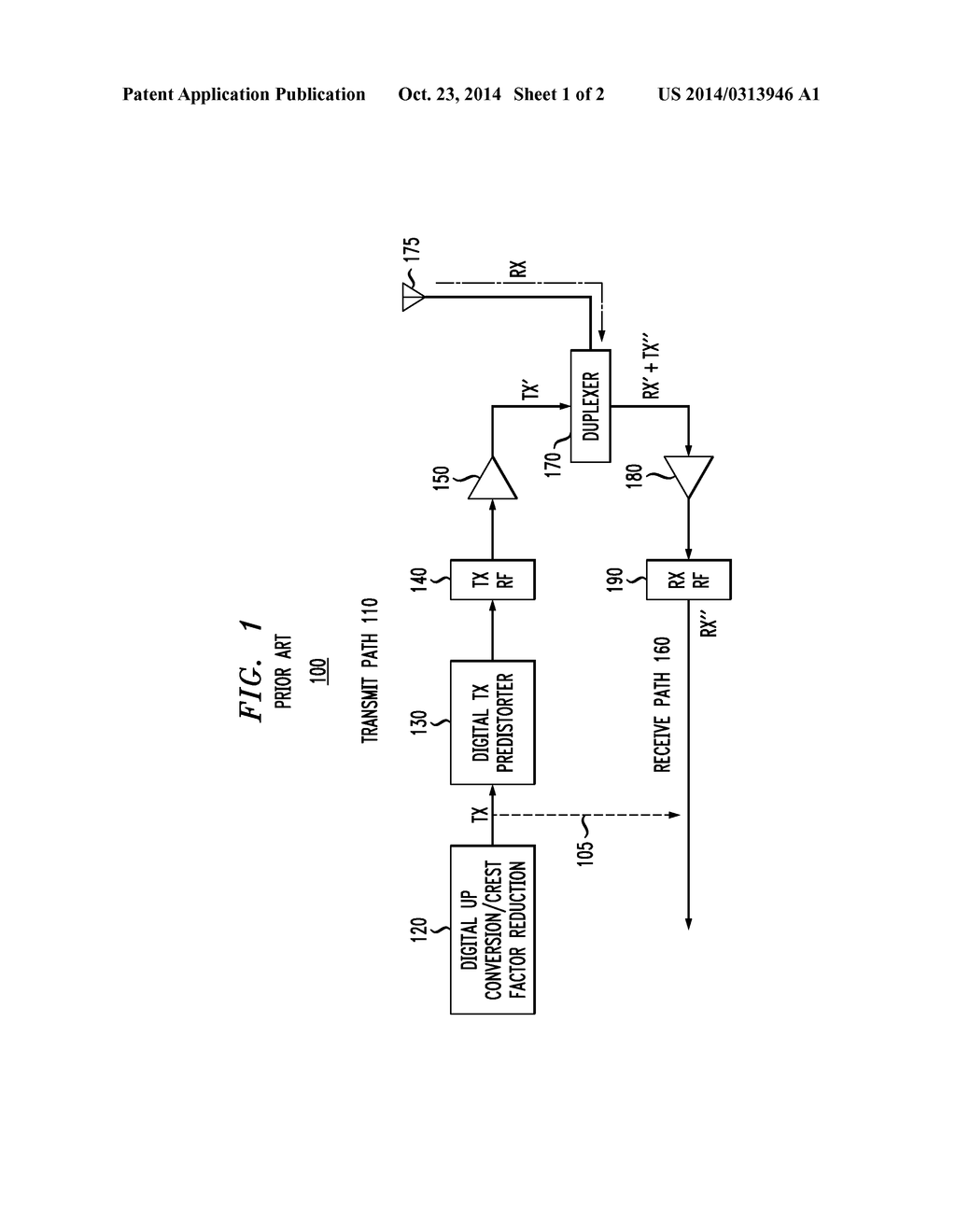 Non-Linear Interference Cancellation For Wireless Transceivers - diagram, schematic, and image 02