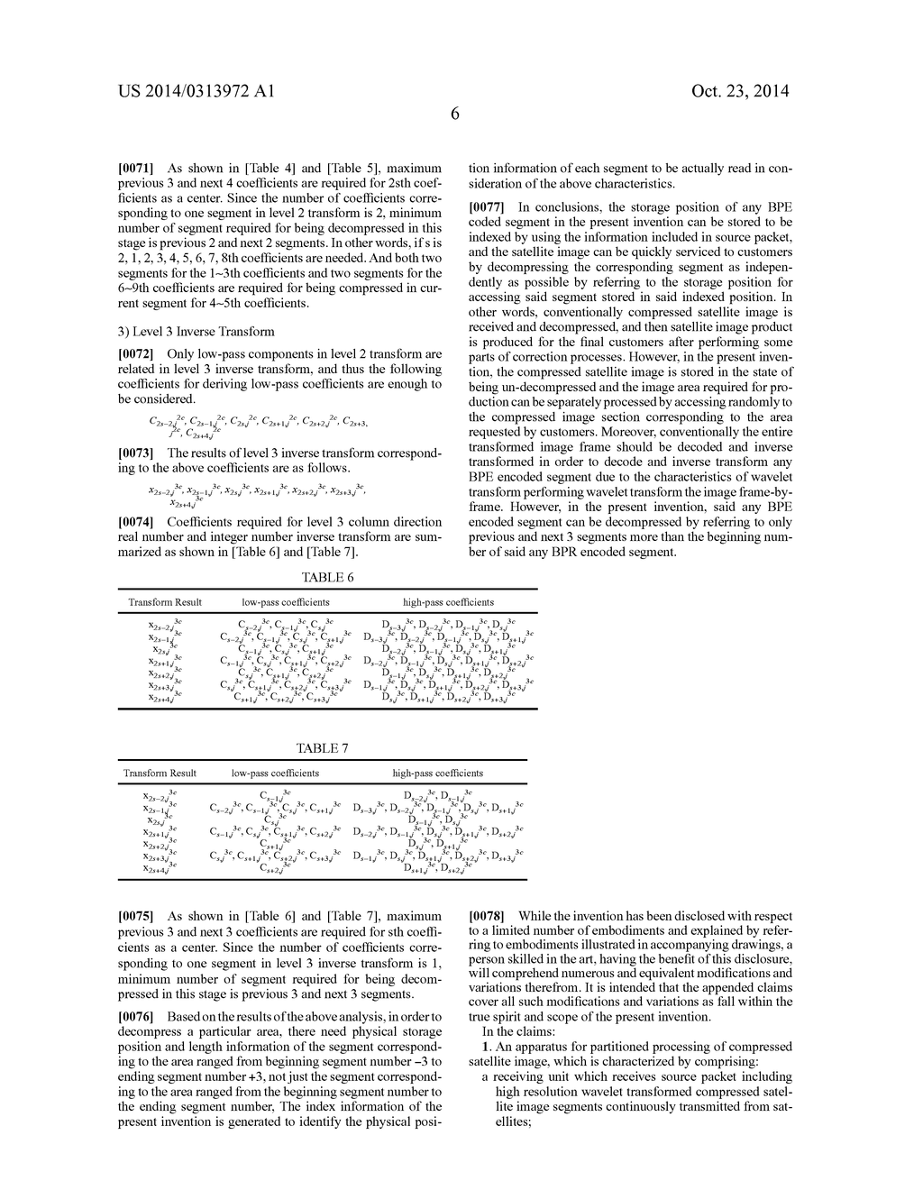 APPARATUS FOR PARTITIONING COMPRESSED SATELLITE IMAGE AND THE METHOD     THEREOF - diagram, schematic, and image 14