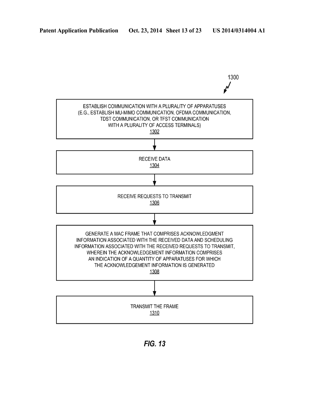 GROUP SCHEDULING AND ACKNOWLEDGEMENT FOR WIRELESS TRANSMISSION - diagram, schematic, and image 14