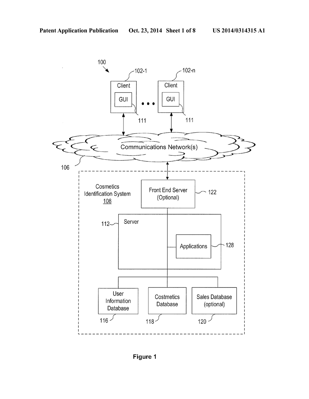 Systems and Methods for Recommending Cosmetic Products for Users with     Mobile Devices - diagram, schematic, and image 02