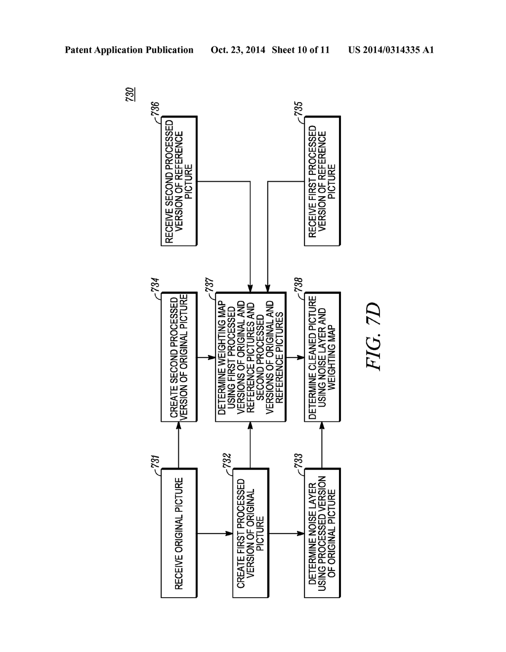 SYSTEM FOR REDUCING NOISE IN VIDEO PROCESSING - diagram, schematic, and image 11