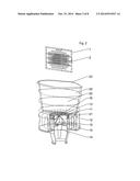 DISCHARGE METHOD AND DISCHARGE DEVICE FOR DISCHARGING AN AT LEAST     PARTIALLY FLEXIBLE CONTAINER WITHOUT CONTAMINATION diagram and image