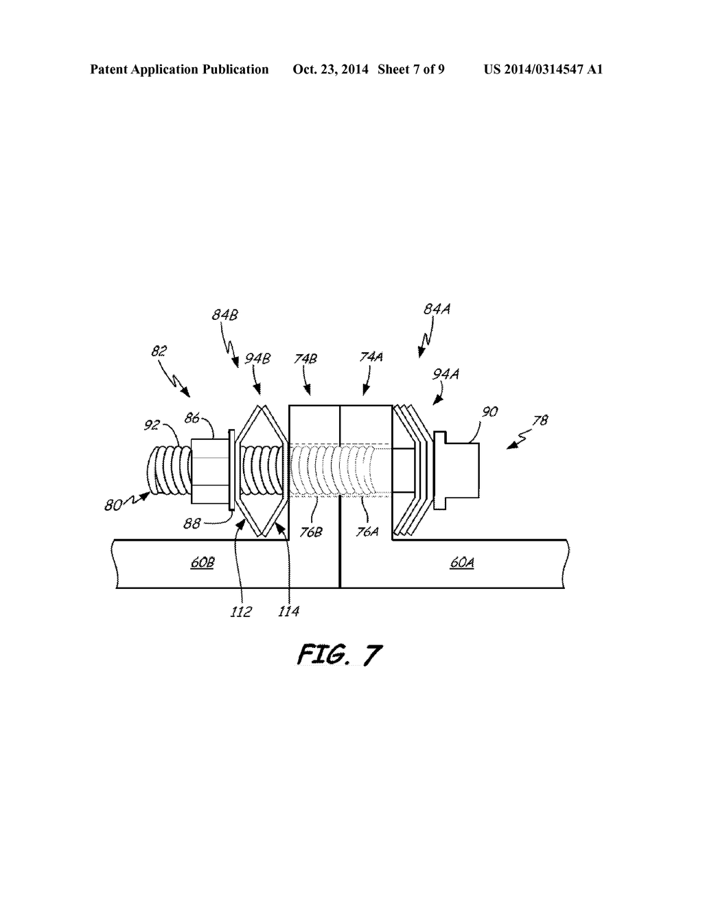 ATTACHMENT APPARATUS FOR CERAMIC MATRIX COMPOSITE MATERIALS - diagram, schematic, and image 08