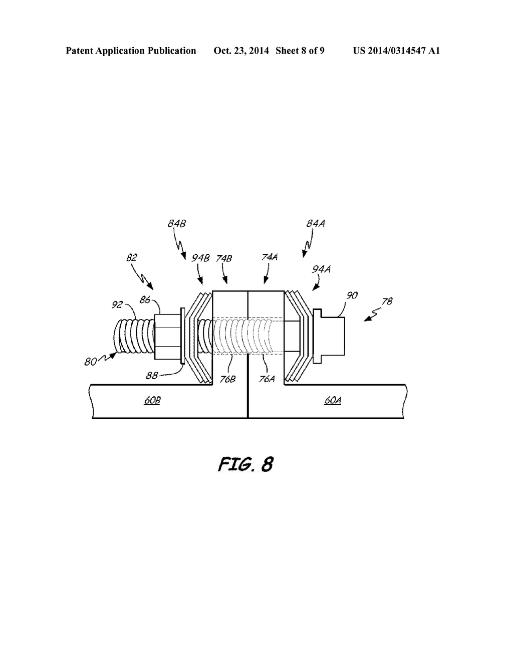 ATTACHMENT APPARATUS FOR CERAMIC MATRIX COMPOSITE MATERIALS - diagram, schematic, and image 09