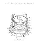 Shock-Absorbing Fan Motor Mount With Motor Cooling diagram and image