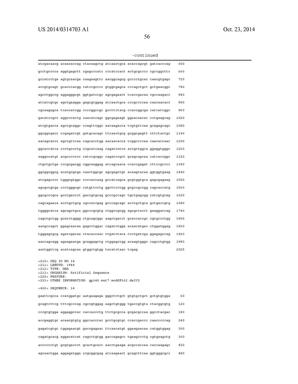 IMMUNOGENIC COMPLEXES OF POLYANIONIC CARBOMERS AND ENV POLYPEPTIDES AND     METHODS OF MANUFACTURE AND USE THEREOF - diagram, schematic, and image 117