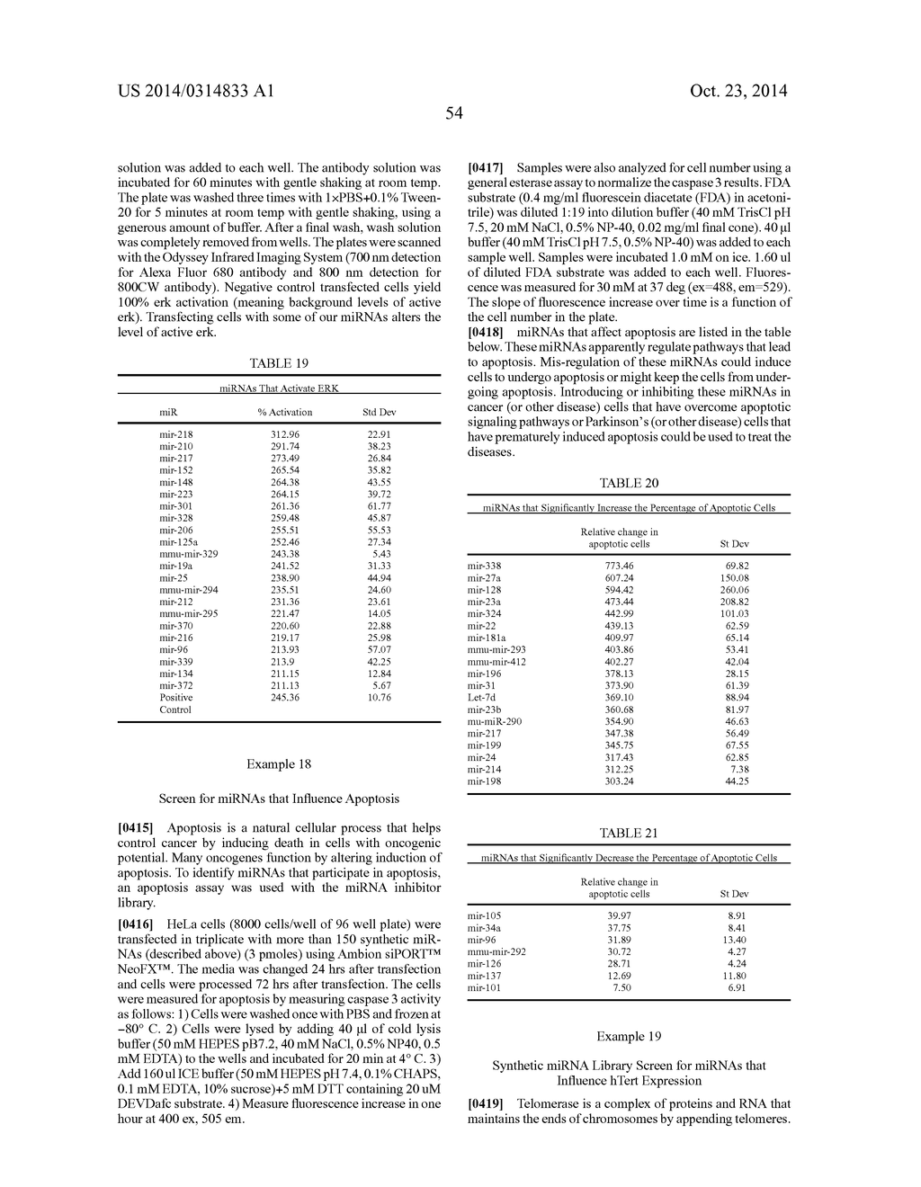 METHODS AND COMPOSITIONS INVOLVING MIRNA AND MIRNA INHIBITOR MOLECULES - diagram, schematic, and image 86