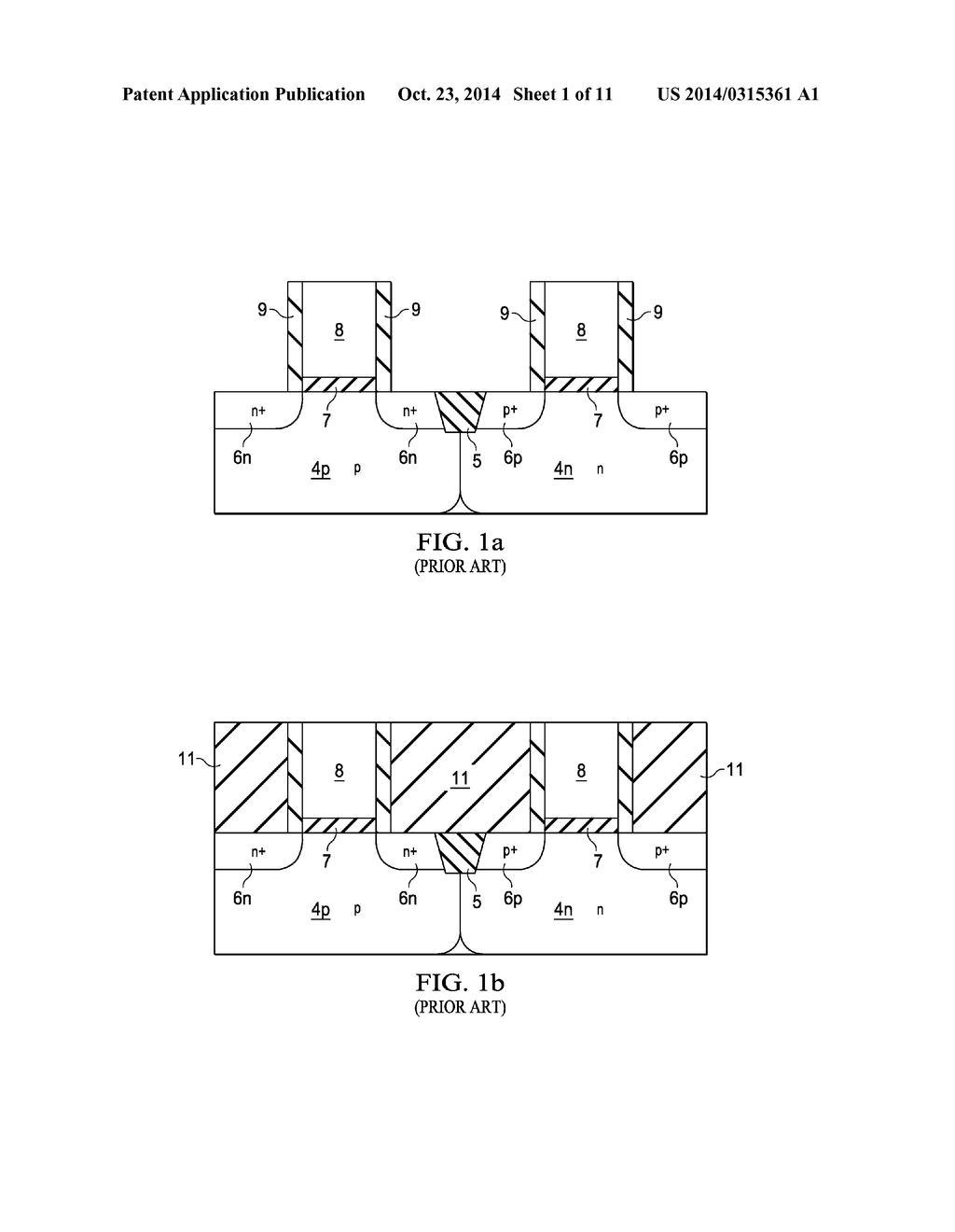 Replacement Metal Gate Process for CMOS Integrated Circuits - diagram, schematic, and image 02