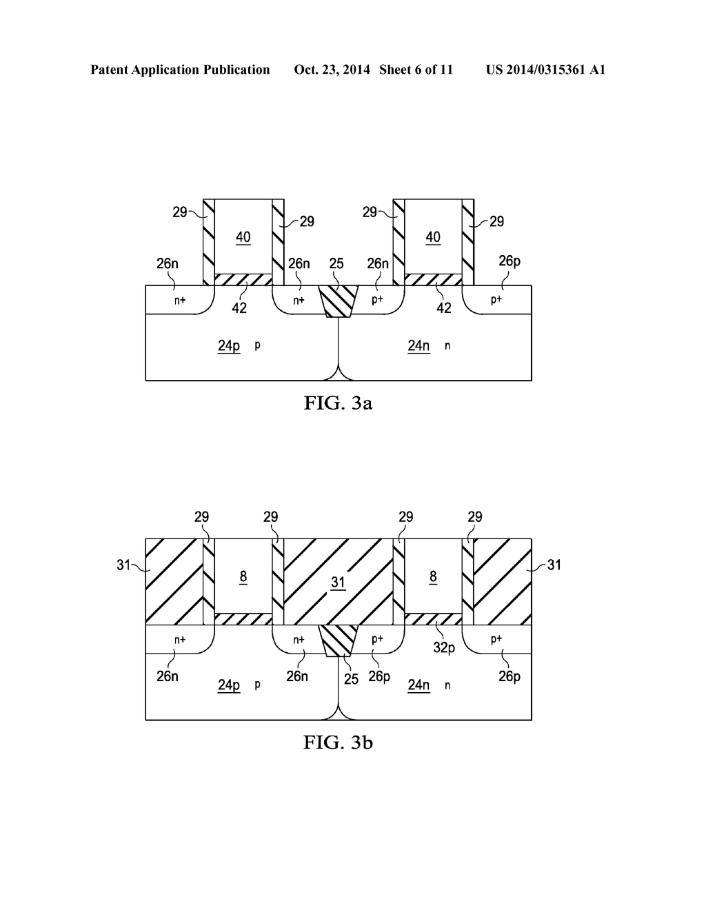 Replacement Metal Gate Process for CMOS Integrated Circuits - diagram, schematic, and image 07