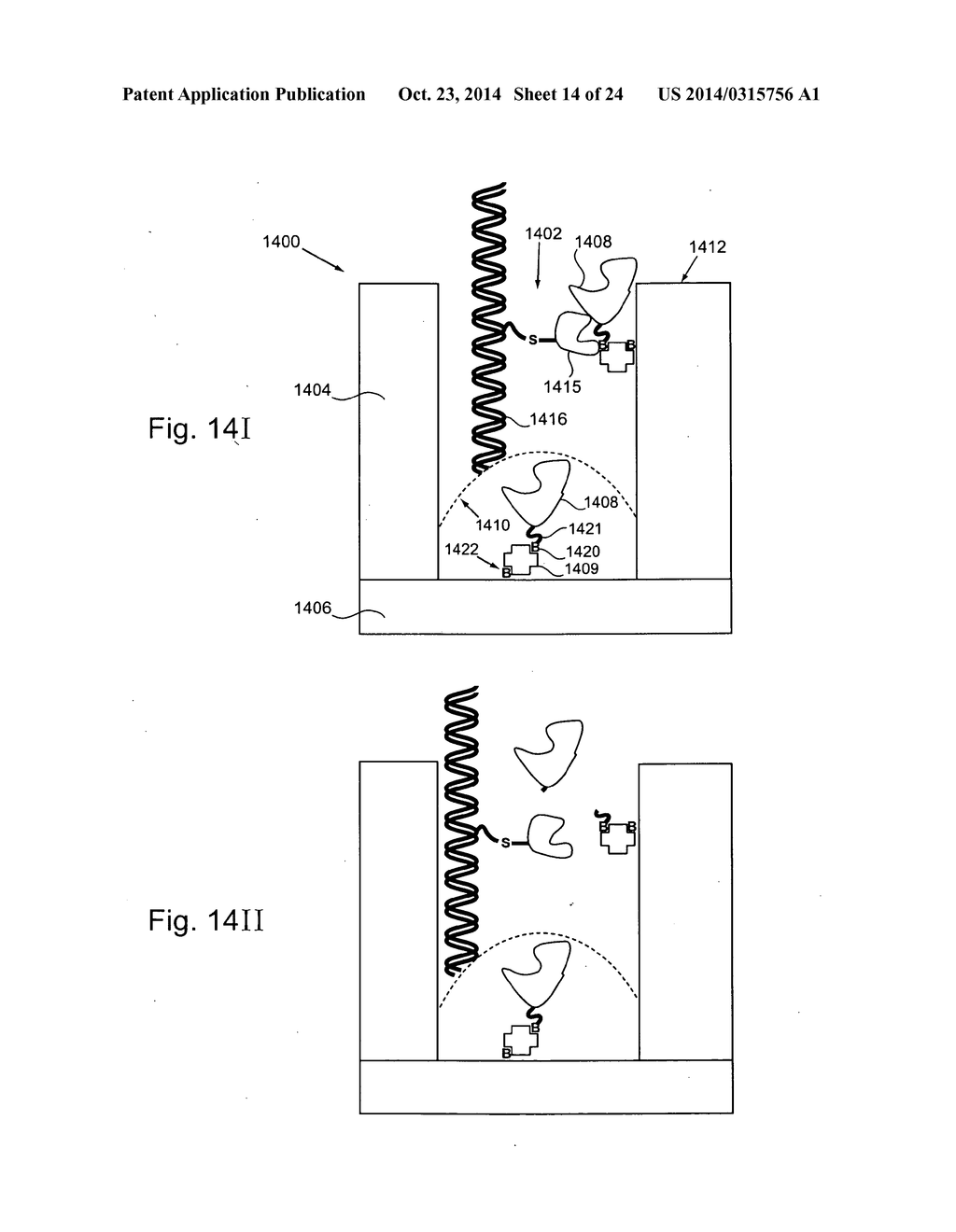 Articles Having Localized Molecules Disposed Thereon and Methods of     Producing Same - diagram, schematic, and image 15