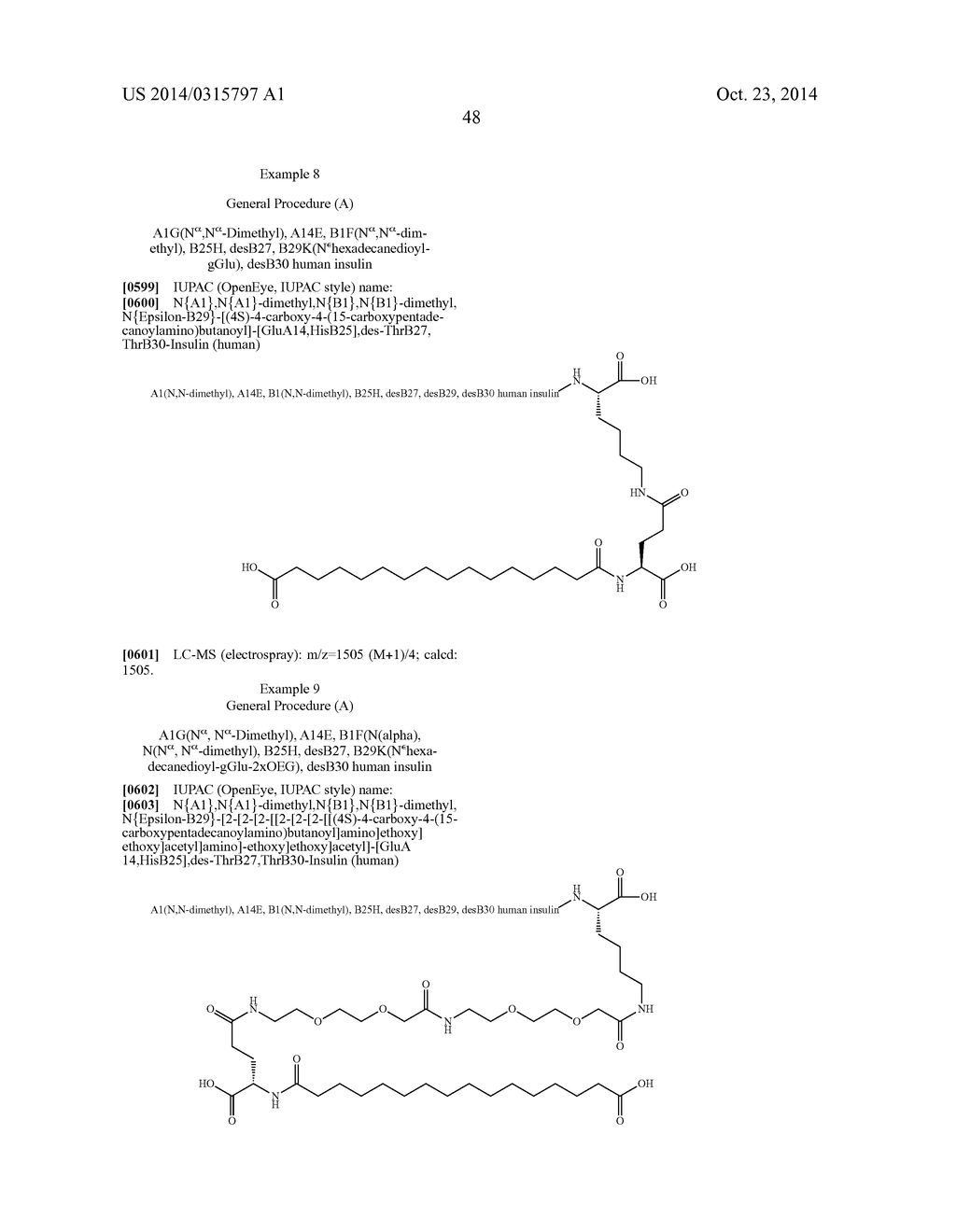 Novel N-Terminally Modified Insulin Derivatives - diagram, schematic, and image 71