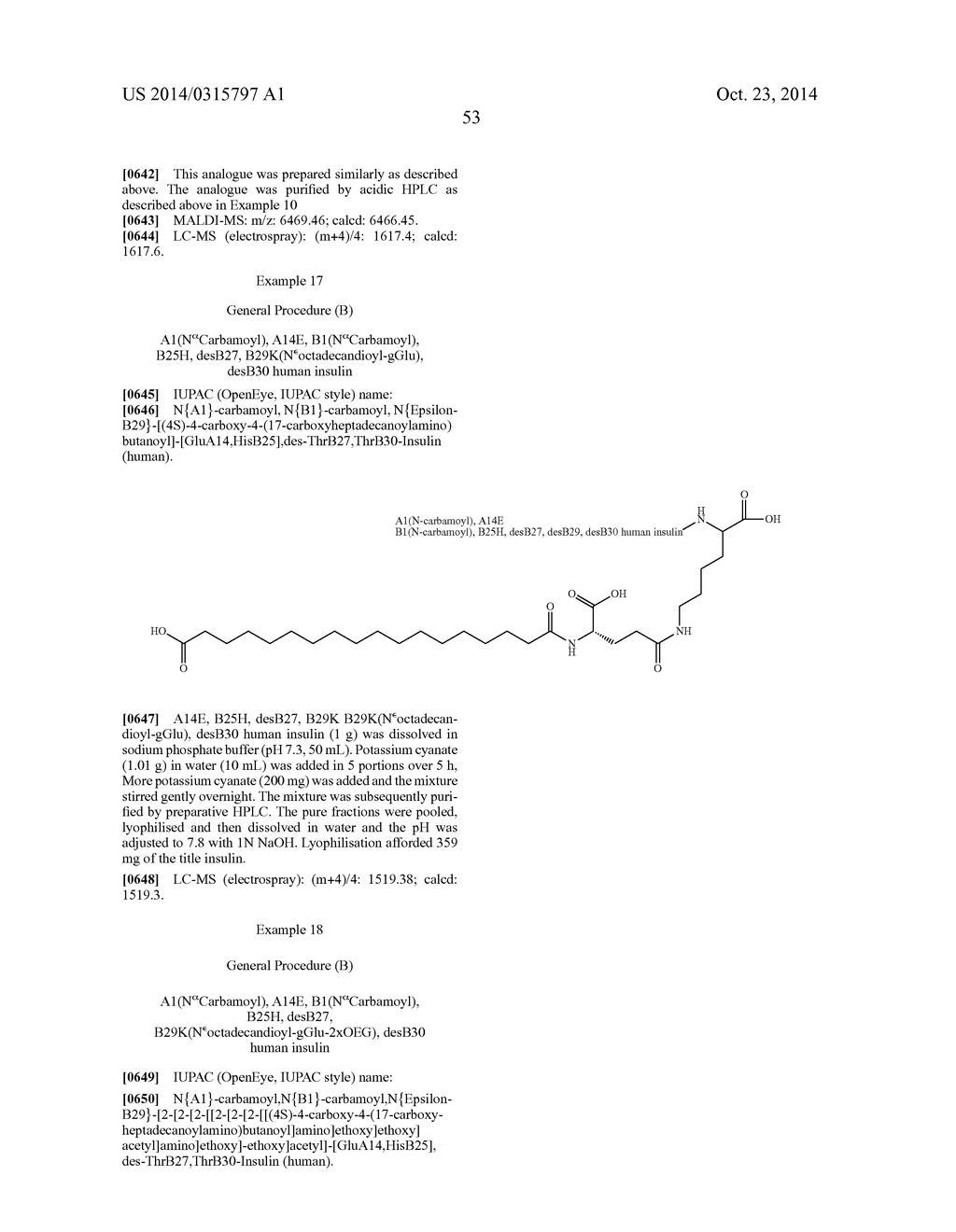Novel N-Terminally Modified Insulin Derivatives - diagram, schematic, and image 76