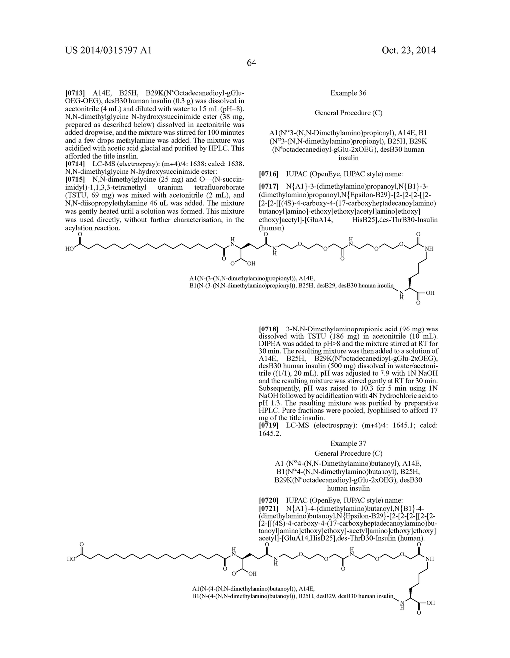 Novel N-Terminally Modified Insulin Derivatives - diagram, schematic, and image 87