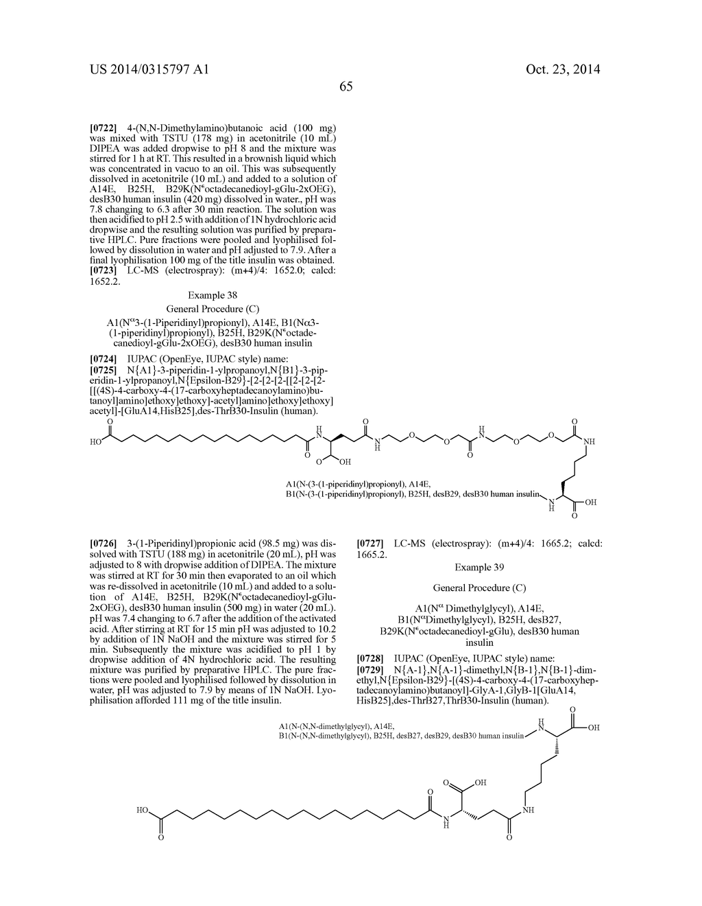 Novel N-Terminally Modified Insulin Derivatives - diagram, schematic, and image 88