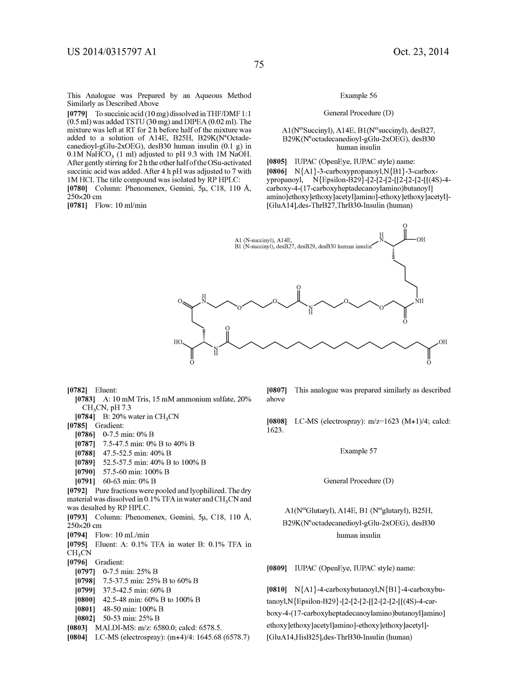 Novel N-Terminally Modified Insulin Derivatives - diagram, schematic, and image 98