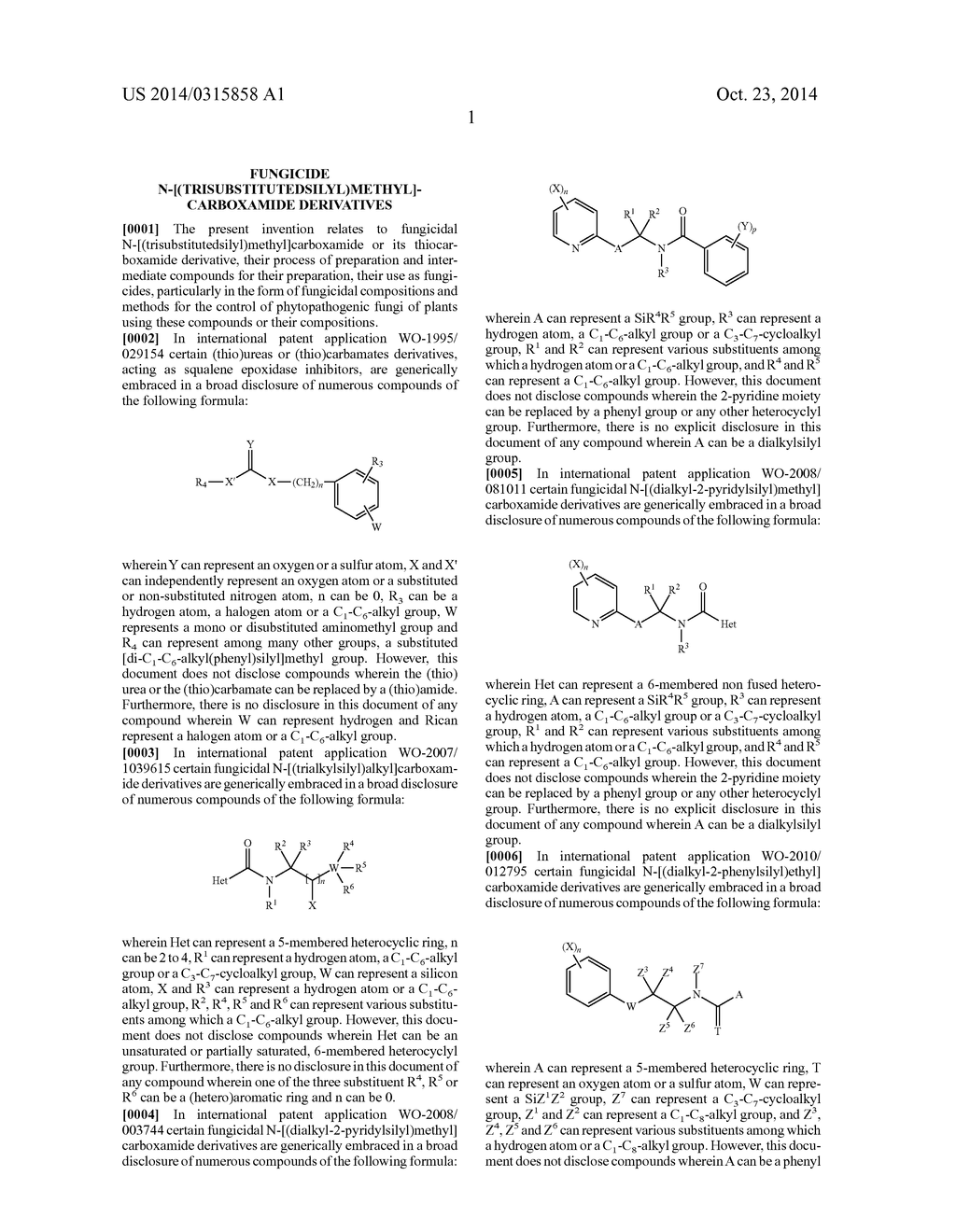 FUNGICIDE N-[(TRISUBSTITUTEDSILYL)METHYL]-CARBOXAMIDE DERIVATIVES - diagram, schematic, and image 02