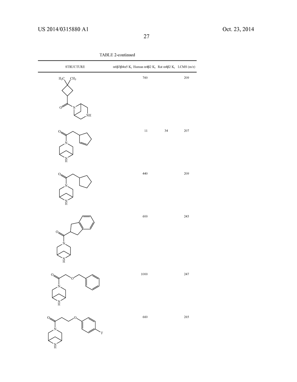 3,6-DIAZABICYCLO[3.1.1]HEPTAINES AS NEURONAL NICOTINIC ACETYCHOLINE     RECEPTOR LIGANDS - diagram, schematic, and image 34