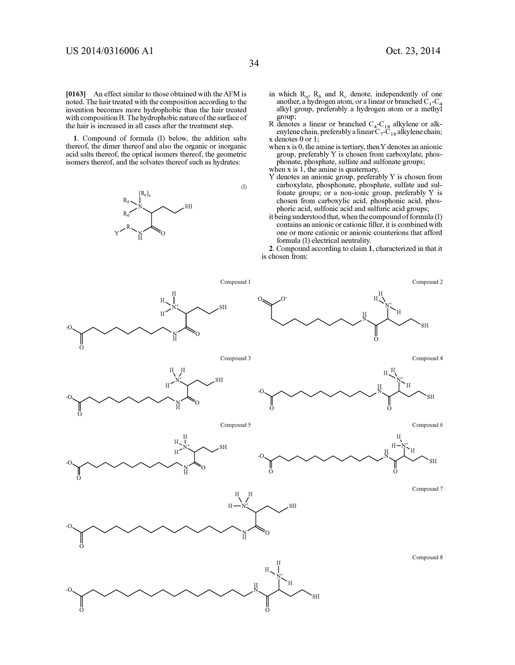 PH-SENSITIVE COMPOUND, USE, COMPOSITION AND TREATMENT PROCESS USING SAME - diagram, schematic, and image 35