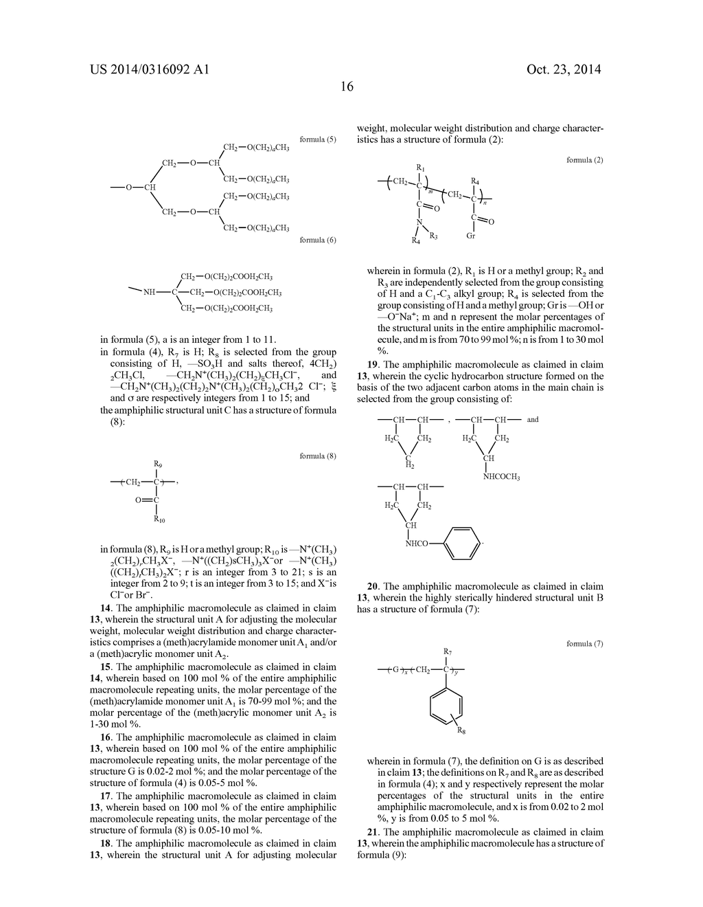 AMPHIPHILIC MACROMOLECULE AND USE THEREOF - diagram, schematic, and image 18