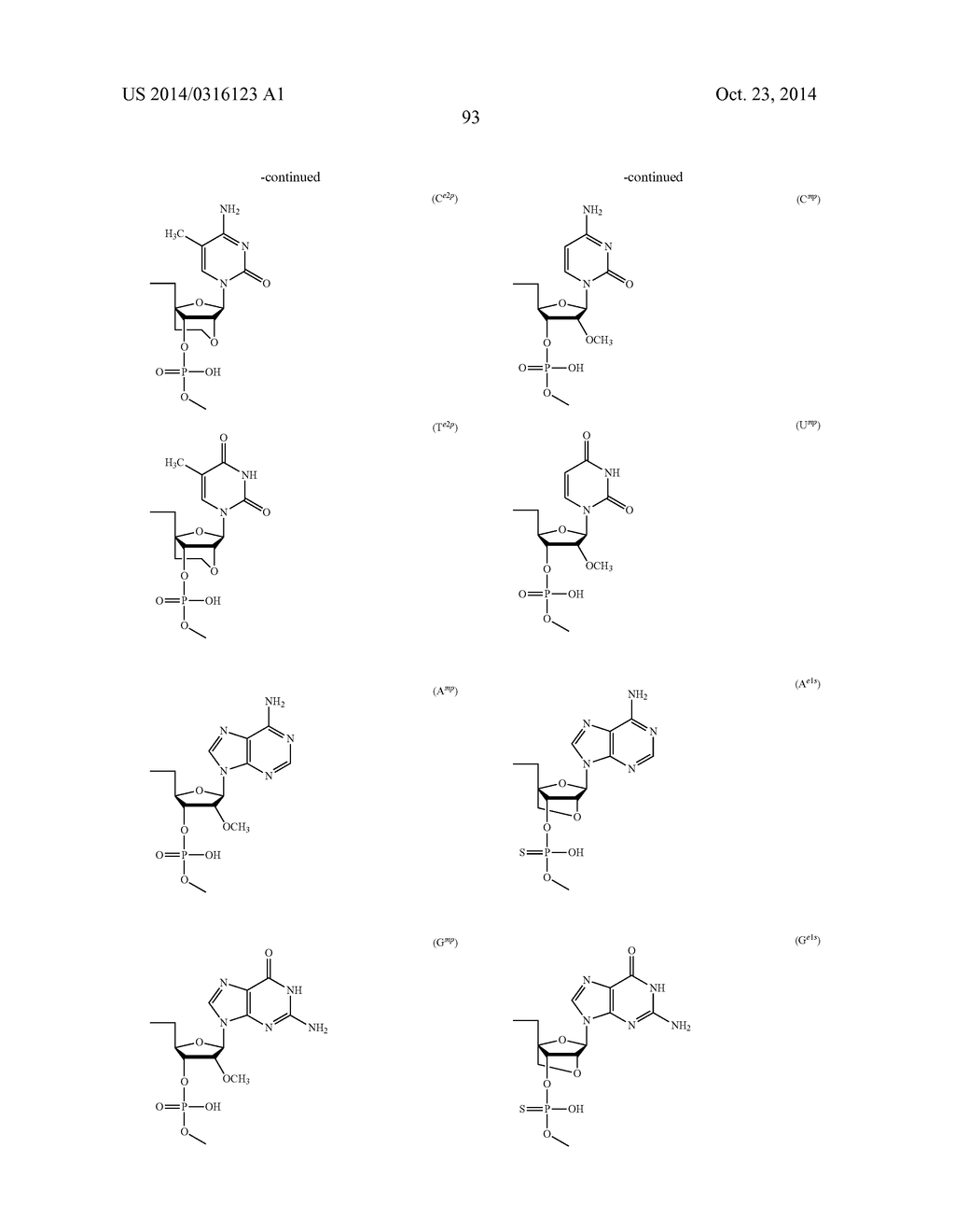 ENA NUCLEIC ACID PHARMACEUTICALS CAPABLE OF MODIFYING SPLICING OF mRNA     PRECURSORS - diagram, schematic, and image 116