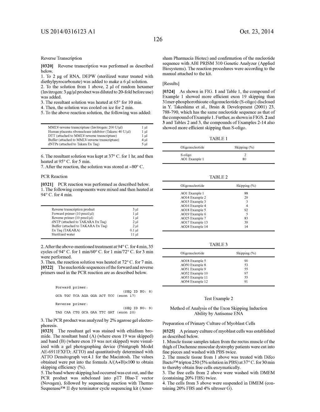 ENA NUCLEIC ACID PHARMACEUTICALS CAPABLE OF MODIFYING SPLICING OF mRNA     PRECURSORS - diagram, schematic, and image 149