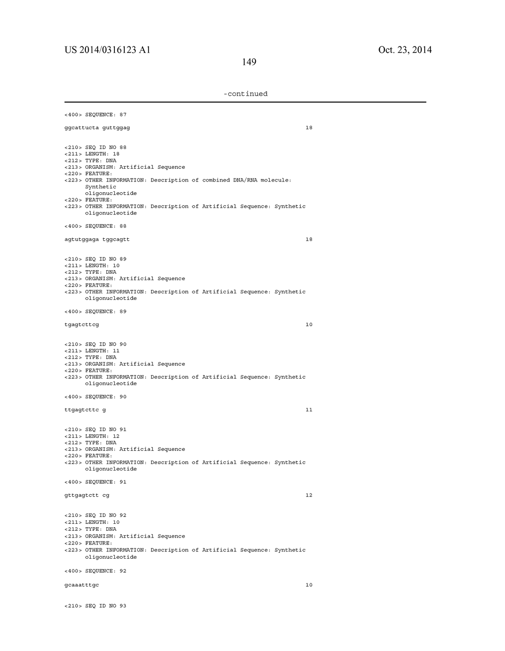 ENA NUCLEIC ACID PHARMACEUTICALS CAPABLE OF MODIFYING SPLICING OF mRNA     PRECURSORS - diagram, schematic, and image 172