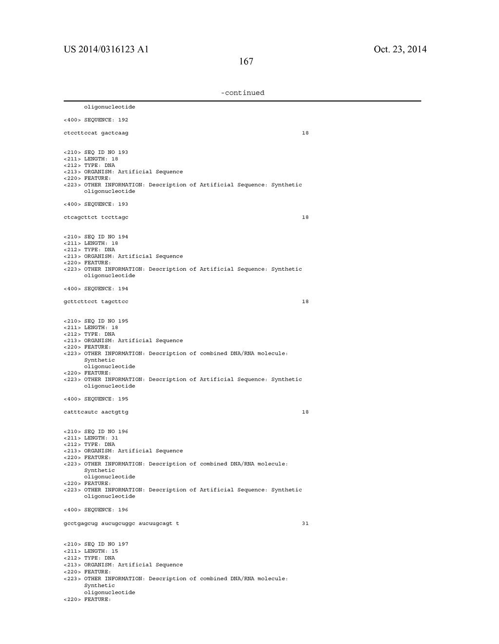 ENA NUCLEIC ACID PHARMACEUTICALS CAPABLE OF MODIFYING SPLICING OF mRNA     PRECURSORS - diagram, schematic, and image 190