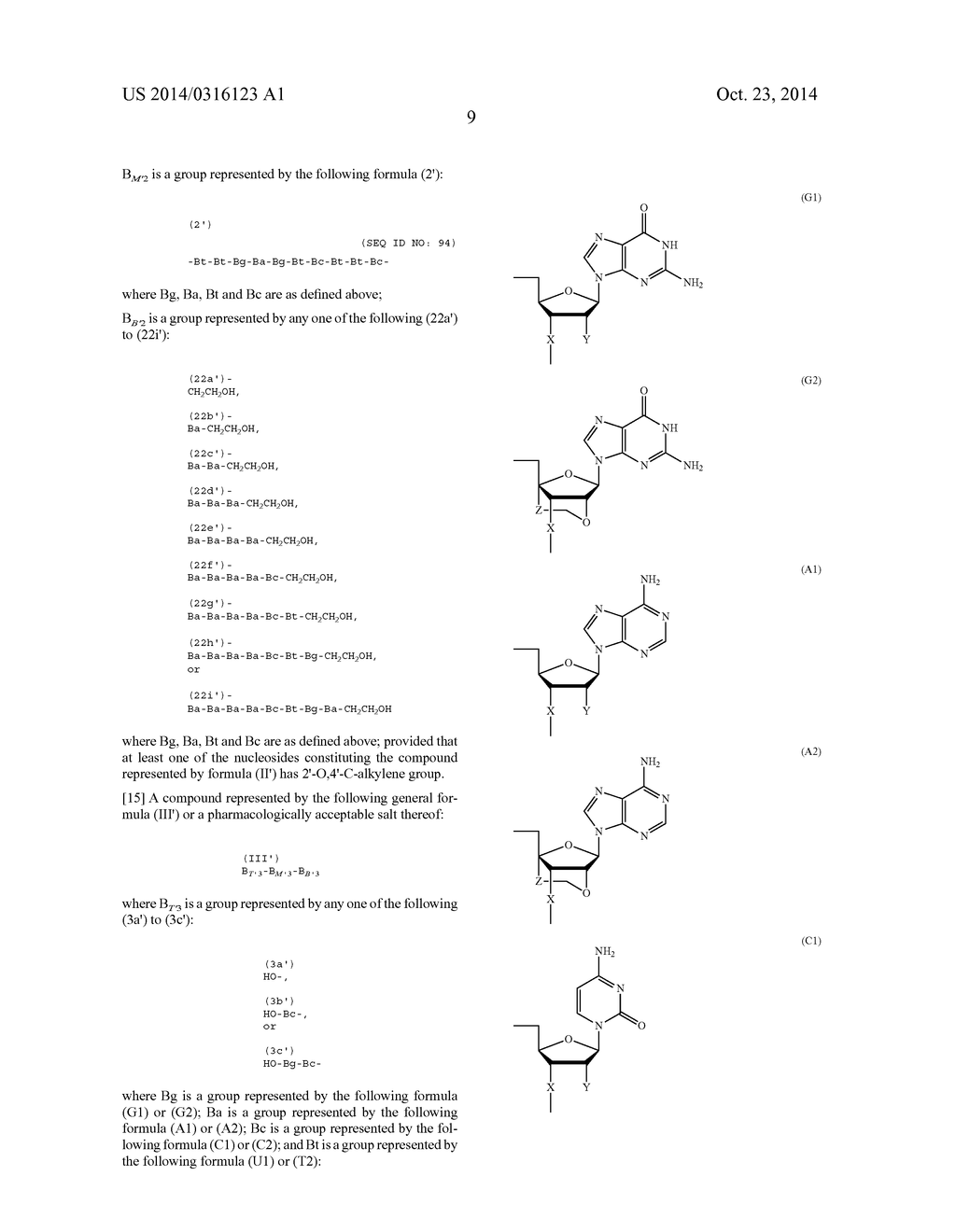 ENA NUCLEIC ACID PHARMACEUTICALS CAPABLE OF MODIFYING SPLICING OF mRNA     PRECURSORS - diagram, schematic, and image 32