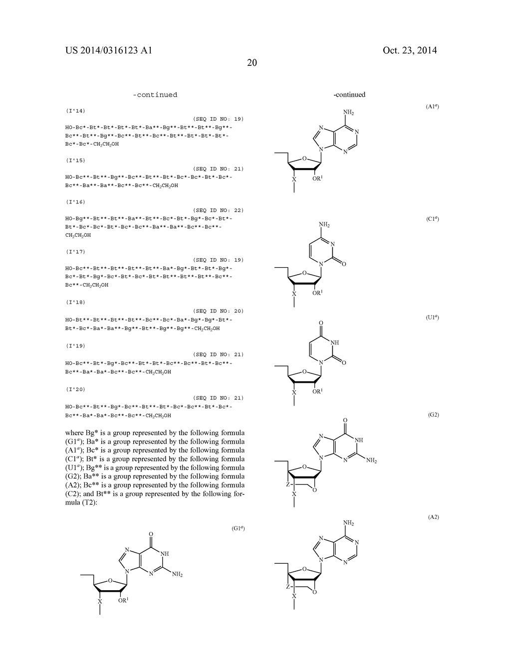 ENA NUCLEIC ACID PHARMACEUTICALS CAPABLE OF MODIFYING SPLICING OF mRNA     PRECURSORS - diagram, schematic, and image 43