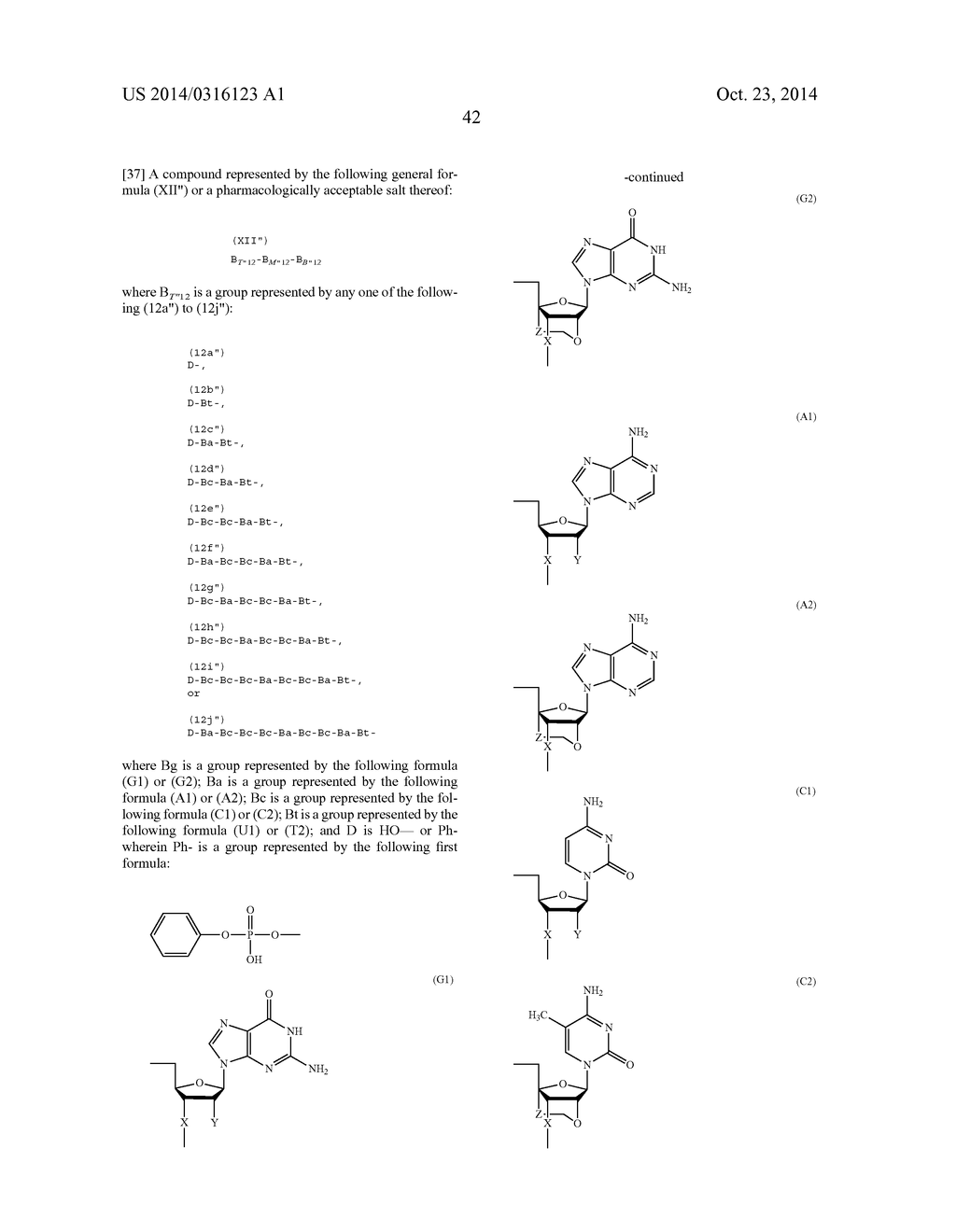 ENA NUCLEIC ACID PHARMACEUTICALS CAPABLE OF MODIFYING SPLICING OF mRNA     PRECURSORS - diagram, schematic, and image 65