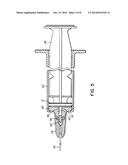 AUTO-DISABLE SAFETY SYRINGE diagram and image