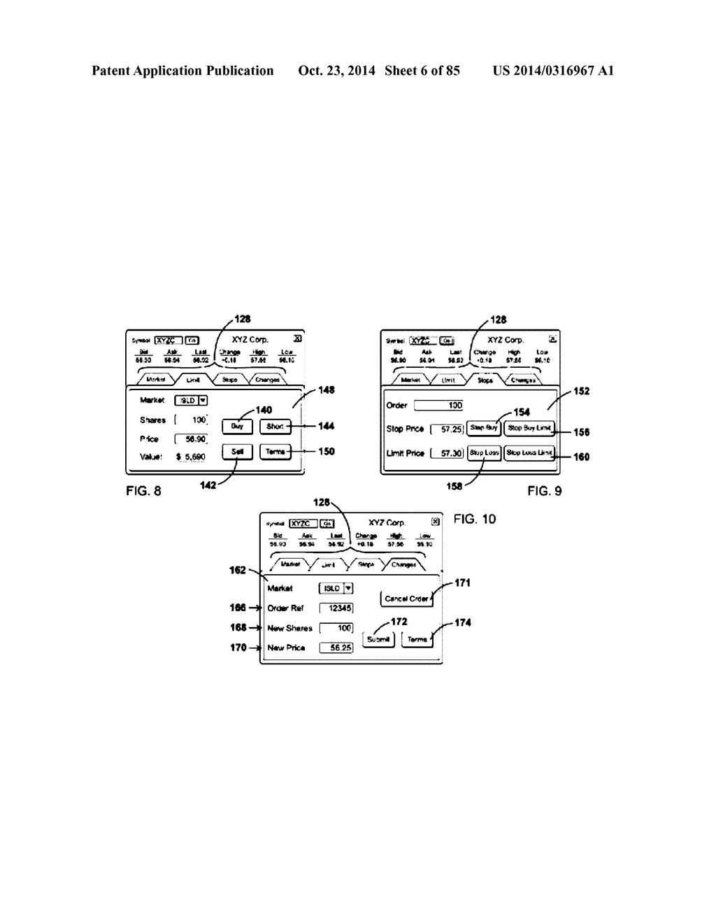 Method of buying or selling items and a user interface to facilitate the     same - diagram, schematic, and image 07