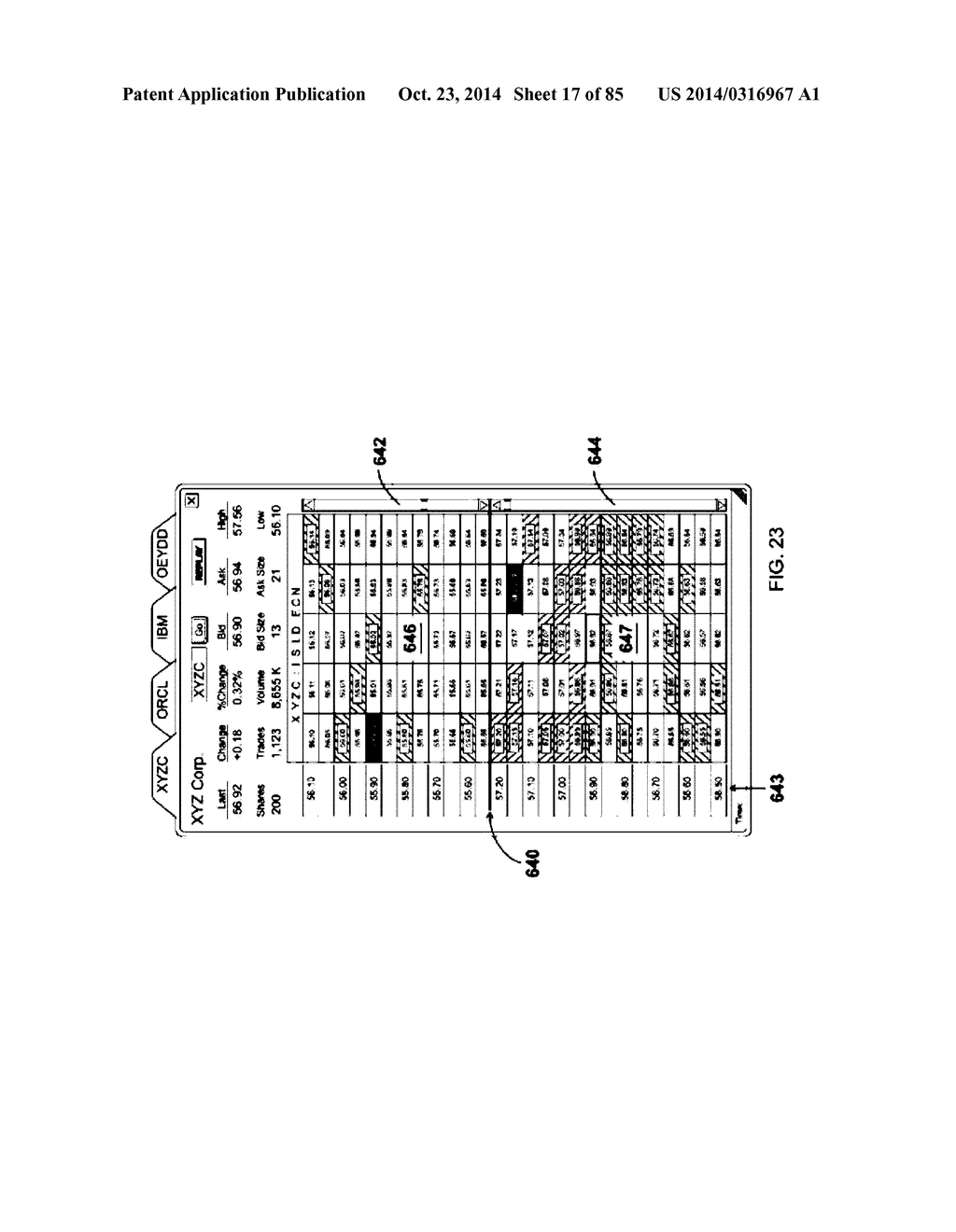 Method of buying or selling items and a user interface to facilitate the     same - diagram, schematic, and image 18