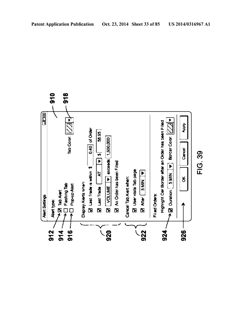 Method of buying or selling items and a user interface to facilitate the     same - diagram, schematic, and image 34