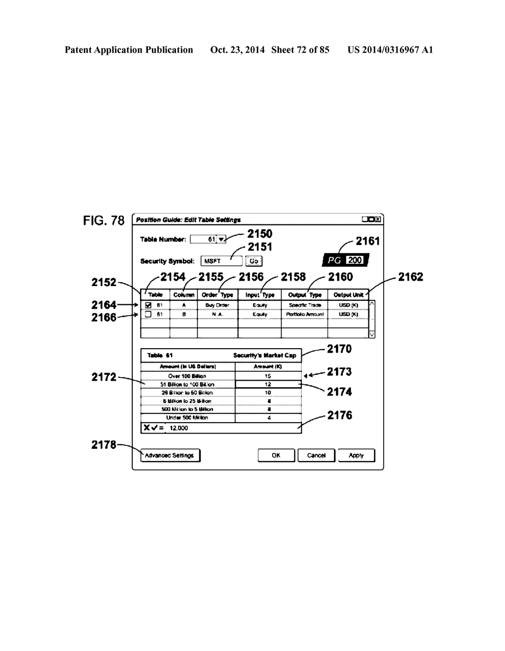 Method of buying or selling items and a user interface to facilitate the     same - diagram, schematic, and image 73