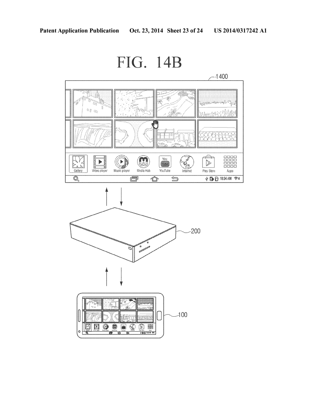 ELECTRONIC DEVICE AND METHOD OF REGISTERING PERSONAL CLOUD APPARATUS IN     USER PORTAL SERVER THEREOF - diagram, schematic, and image 24