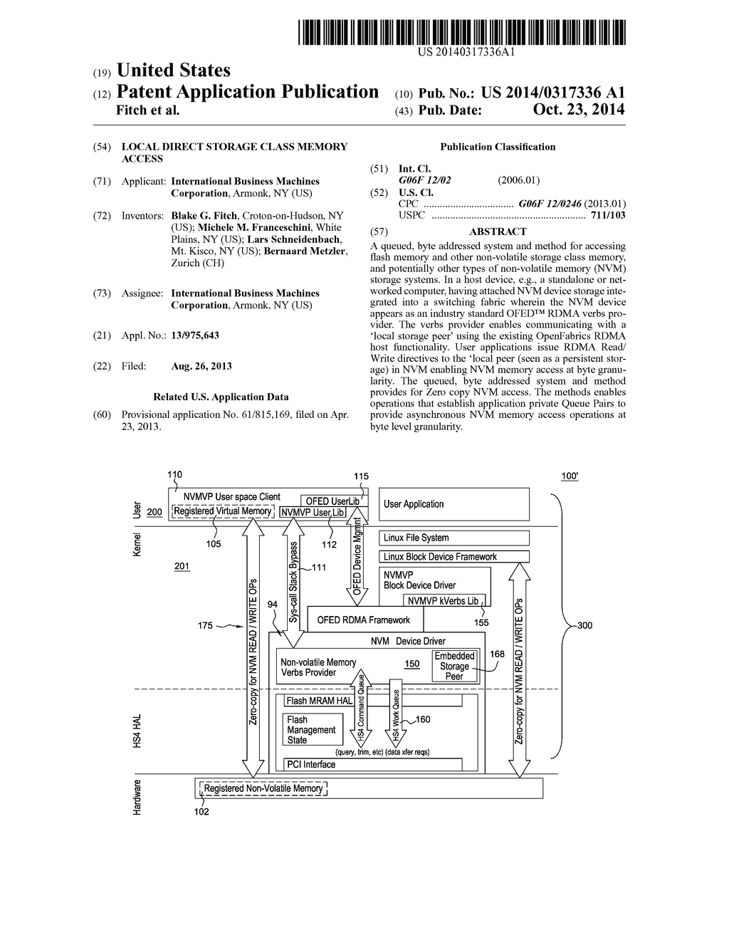 LOCAL DIRECT STORAGE CLASS MEMORY ACCESS - diagram, schematic, and image 01