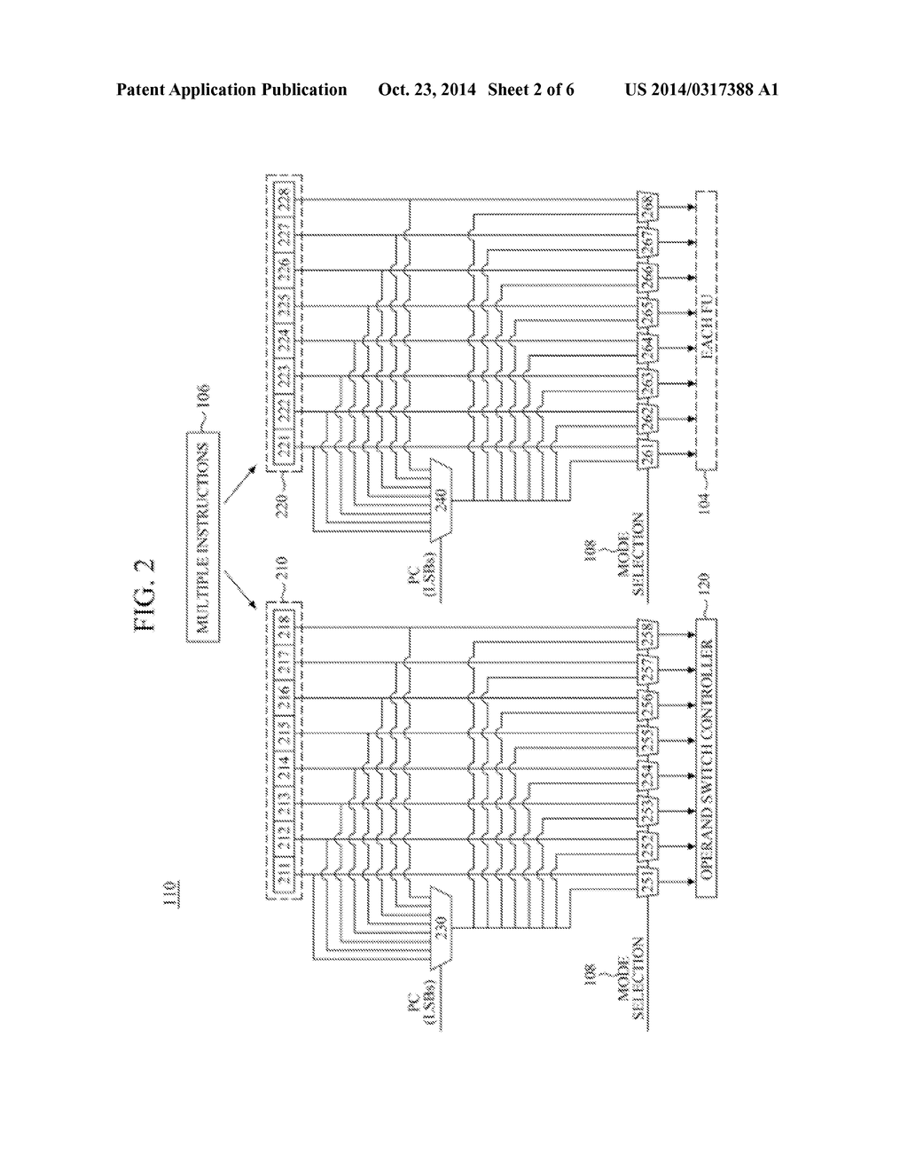 APPARATUS AND METHOD FOR SUPPORTING MULTI-MODES OF PROCESSOR - diagram, schematic, and image 03