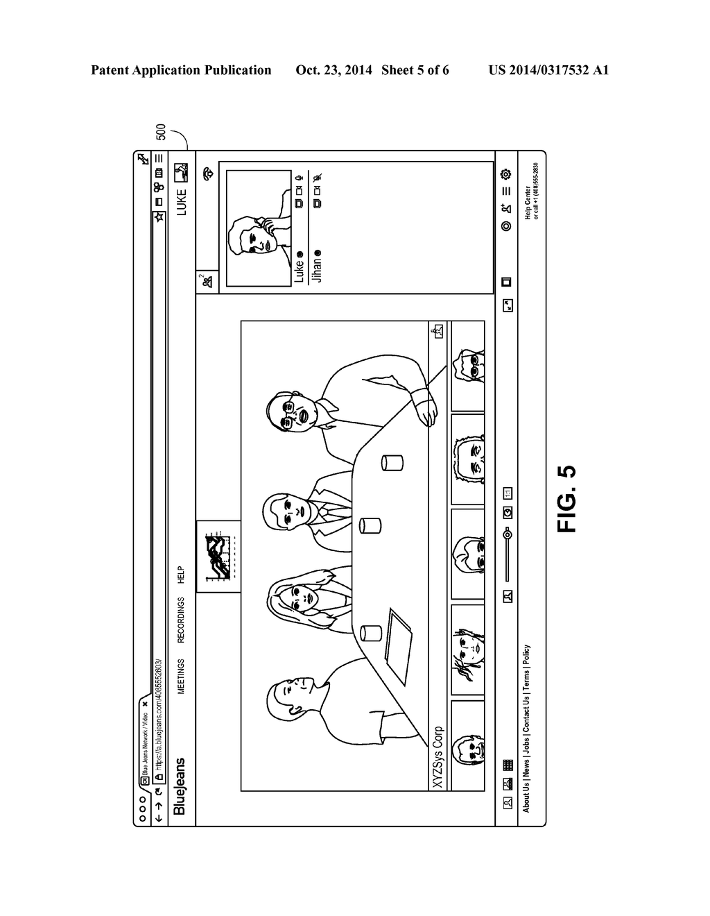 USER INTERFACES FOR PRESENTATION OF AUDIO/VIDEO STREAMS - diagram, schematic, and image 06