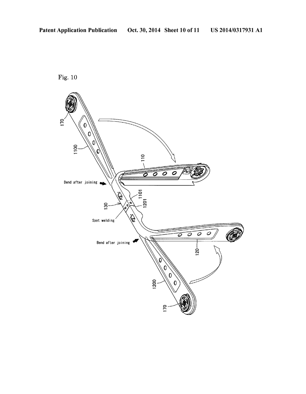 MANUFACTURING METHOD FOR SEAT FRAME STRUCTURE - diagram, schematic, and image 11