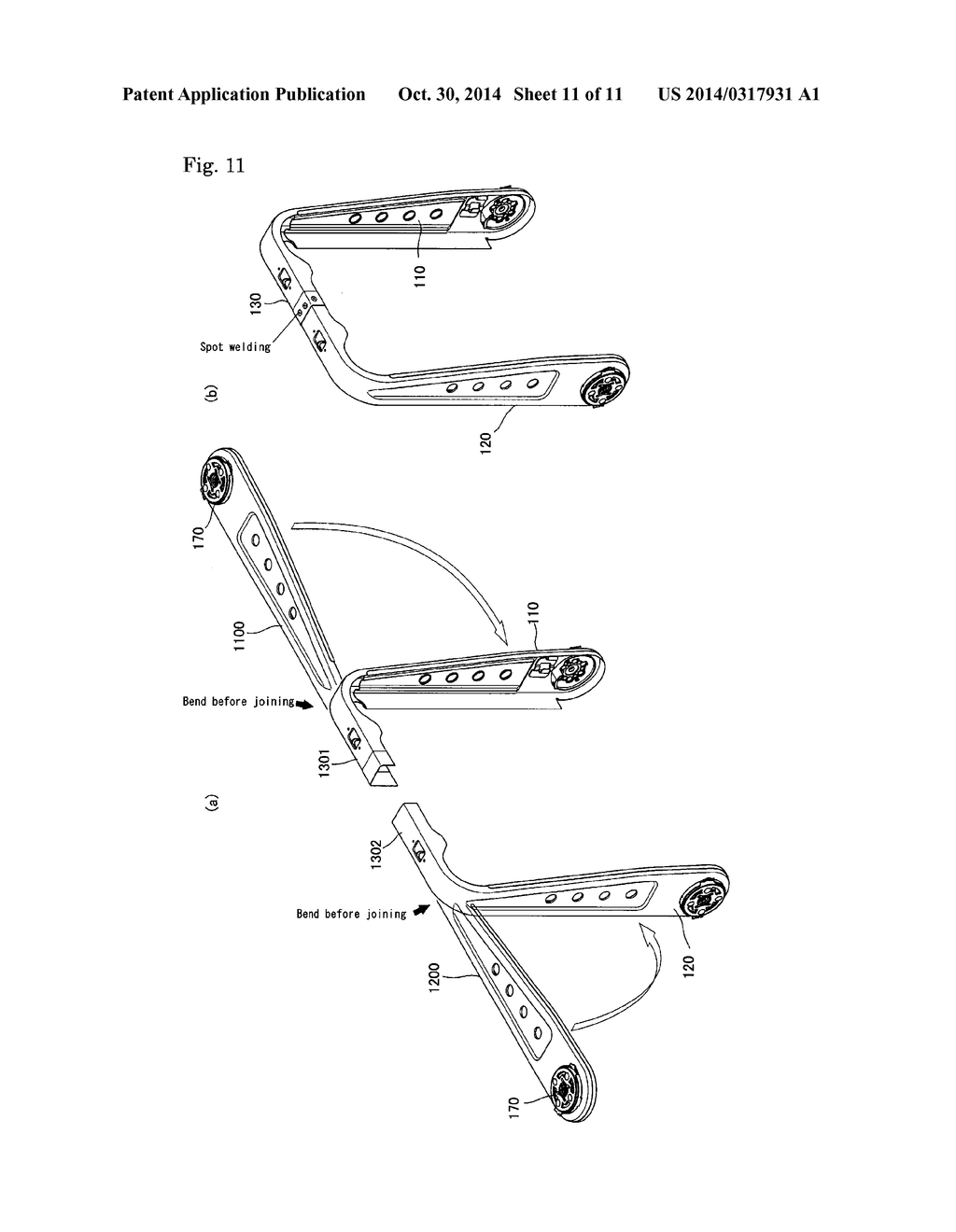 MANUFACTURING METHOD FOR SEAT FRAME STRUCTURE - diagram, schematic, and image 12