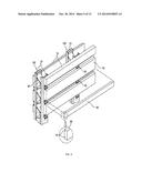 PREFABRICATED WALL FRAME FOR CONSTRUCTION AND CEILING FRAME USING SAME diagram and image