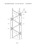 PREFABRICATED WALL FRAME FOR CONSTRUCTION AND CEILING FRAME USING SAME diagram and image